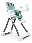 Laste s&ouml;&ouml;gitool EcoToys Feeding Chair, valge v./roheline v./hall v.
