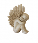 Aiakuju "Ingel", 36 cm x 29 cm x 50.5 cm, valge v.
