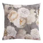 Dekoratiivne padi Fanni K Roses, hall v./beež v., 45 cm x 45 cm