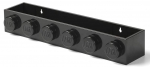 Hoiukast LEGO&reg; Storage Book Rack, must v., 47.8 x 7.8 x 11.5 cm