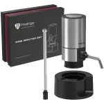Kork Prestigio Wine Aerator Set PWA104ASB, roostevaba teras v.