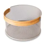 Puuviljakorv Husla KNFF76, 25 cm x 14 cm, 25 cm, &Oslash; 25 cm, Pruun v./Hall v.