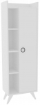 Eraldi seisev vannitoakapp Kalune Design Ilgım, valge v., 31.8 cm x 50 cm x 140 cm
