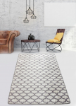 Koridorivaip Conceptum Hypnose Roomy 882CHL2913, valge/hall, 300 cm x 80 cm