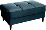 Tumba Bellis Nube 40, must v./s&uuml;gavsinine v., 62 cm x 97 cm x 42 cm