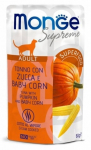 Kassi m&auml;rgtoit Monge Supreme Adult, k&otilde;rvits/mais, 0.080 kg