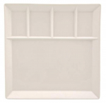 Serveerimistaldrik MPL Consulting, 24 cm, 24 cm, Valge
