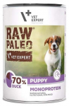 M&auml;rg koeratoit VetExpert Raw Paleo Monoprotein Duck, pardiliha, 0.4 kg