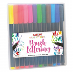 Vildikad Alpino Brush Lettering, &uuml;hepoolsed, 12 tk
