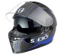 Mootorratta kiiver Speed Race II, M, sinine/must