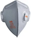 Respiraator, koos ventiiliga Uvex Silv-Air c 3220, hall v.