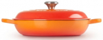 Malmpott Le Creuset Signature 21180300902430, 30 cm, 3.5 l, oranž v.
