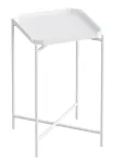 Kohvilaud Kalune Design SHB-008-B, valge v., 46 cm x 46 cm x 56 cm