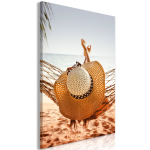 Reproduktsioon Artgeist Hammock on the Beach HKNW1696S, 20 cm x 30 cm