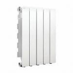Radiaator Fondital Blitz Super B4 350/100, 9.7 cm x 40.7 cm, alumine &uuml;hendus vasakul, valge v.