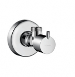 Klapp Hansgrohe S, 1/2 tolli - v&auml;liskeere, kroom
