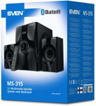 Arvutik&otilde;lar Sven MS-315, must v., 46 W