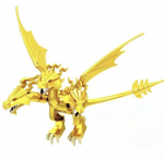 M&auml;ngukujuke Godzilla King Ghidora, 26 cm, kollane v.