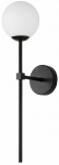Valgusti seinale Light Prestige Piruleta LP-008/1W BK, G9, 1 x 5 W, must v.