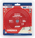 Saeketas Specialist+ Premium, 184 mm x 20 mm