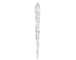 J&otilde;ulupuu ehe Icicle, l&auml;bipaistev v., 18.5 cm, plastik