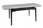 S&ouml;&ouml;gilaud pikendatav Sento, valge v./must v., 120 - 180 cm x 80 cm x 75 cm
