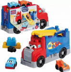 M&auml;nguauto klotsidega Mattel Mega Bloks Build A Race Rig, 19 tk