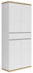 Riidekapp Yamael, valge v./artisan oak, 38 cm x 90 cm x 200 cm