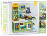 M&auml;nguk&ouml;&ouml;k, k&ouml;&ouml;gi tehnika komplekt Lean Toys Cooking Food, roheline v.