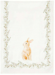 Piklik laudlina ristk&uuml;likukujuline Homla Sheper Lihav&otilde;tted, valge v./roheline v./pruunikas v., 40 x 160 cm