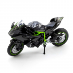 M&auml;ngumootorratas MSZ Kawasaki Ninja H2R, 1:18, must v./roheline v.