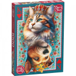 Pusle CherryPazzi The Royal Card, 70 cm x 50 cm, 1000 tk, mitmev&auml;rviline