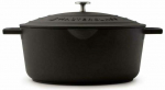 Kastrul Masterclass Oval, 27.5 cm, 6 l, must v.