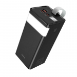 Akupank Hoco J86A Quick Charge 3.0, 50000 mAh, 22.5 W, must v. (kahjustatud pakend)