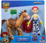 Kujukeste komplekt Mattel Toy Story PlayScale Jessie & Bullseye JKV21, 2 tk, mitmev&auml;rviline