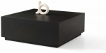 Kohvilaud Kalune Design Lizbon, must v., 90 cm x 90 cm x 35.5 cm