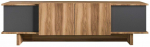 TV-kapp Kalune Design Diana, antratsiit v./p&auml;hklipuu v., 33 cm x 180 cm x 50 cm