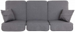 V&auml;lim&ouml;&ouml;bli padjakomplekt Patio Rimini / Venezia Lux D048-16FB, hall v., 180 x 115 cm