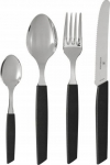 S&ouml;&ouml;giriistade komplekt Victorinox Modern, must v., 24 tk.