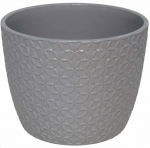 Lillepott Elio, plastik, &Oslash; 16.5 cm, hall v.