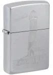 Tulemasin Zippo 46725 Lighthouse Design, h&otilde;be v.