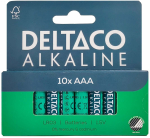 Patareid Deltaco LR03-10B, AAA, 1.5 V