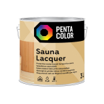Lakk, pooll&auml;ikiv Pentacolor Sauna, 3 l, L&auml;bipaistev v.