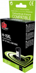 Tindiprinteri kassett Uprint H-15B, must v., 50 ml