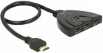 Juhe Delock 18600 HDMI HDMI x 3, HDMI male, 0.5 m, must v.