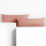 Padjap&uuml;&uuml;r Restilo Amber, oranž, 200 cm x 40 cm, 2 tk