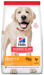 Kuiv koeratoit Hill's Science Plan Light Large Breed Adult w/ Chicken, kanaliha, 18 kg