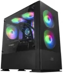 Arvuti korpus Mars Gaming MCZ Compact Gaming Case, must v.
