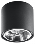 Valgusti lagi Sollux Tiube SL.0697, GU10, 1 x 40 W, must v.