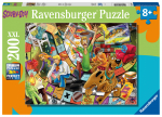 Pusle Ravensburger Scooby Doo 132805, 49 cm x 36 cm, 200 tk, mitmev&auml;rviline
